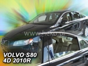 Langų vėjo deflektoriai Volvo S80 II (2006-2016) priekiniai ir galiniai