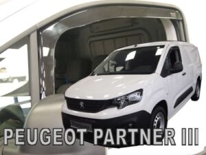 Langų vėjo deflektoriai Peugeot Partner III (2018➝) priekiniai