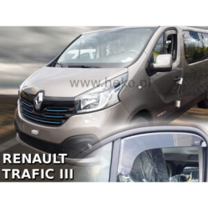 Langų vėjo deflektoriai Renault Trafic III (2014-2021) trumpi priekiniai