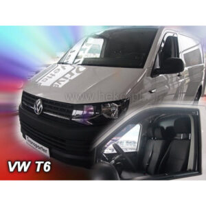 Langų vėjo deflektoriai Volkswagen Transporter Caravelle Multivan T6 (2015-2021) priekiniai