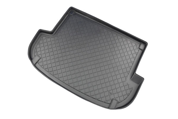 Modelinis bagažinės kilimėlis Hyundai Santa Fe II (2006-2012) 5 vietų paaukštintais kraštais - Image 2