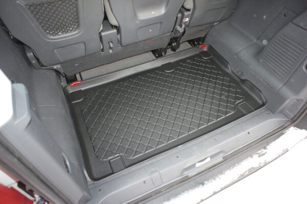Modelinis bagažinės kilimėlis  FIAT Scudo II Panorama L2 (Long) 2007-2016 (Už 3 sėdynių eilės) - Image 5