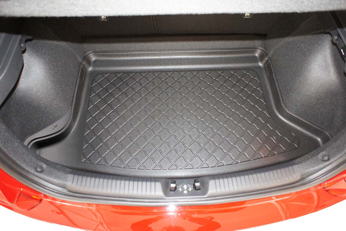 Modelinis bagažinės kilimėlis Hyundai i30 III (2017➝) Hatchback (Vieno lygio dugnas, Netinka Hybrid) - Image 3
