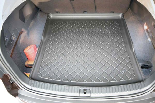 Modelinis bagažinės kilimėlis Volkswagen Tiguan Allspace (2017➝) paaukštintais kraštais - Image 4