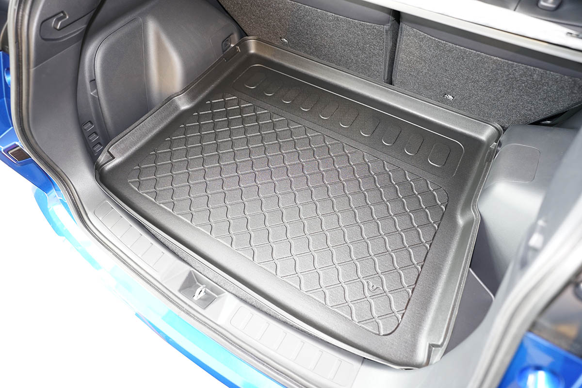 Modelinis bagažinės kilimėlis Mitsubishi Eclipse Cross (2018➝) PHEV paaukštintais kraštais - Image 4