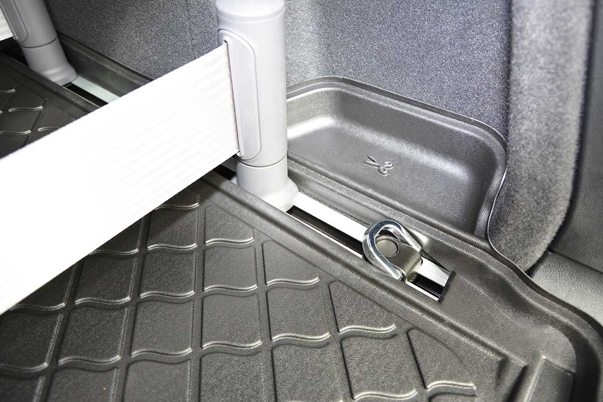 Modelinis bagažinės kilimėlis BMW iX3 (2021➝) paaukštintais kraštais (Netinka Hybrid) - Image 9