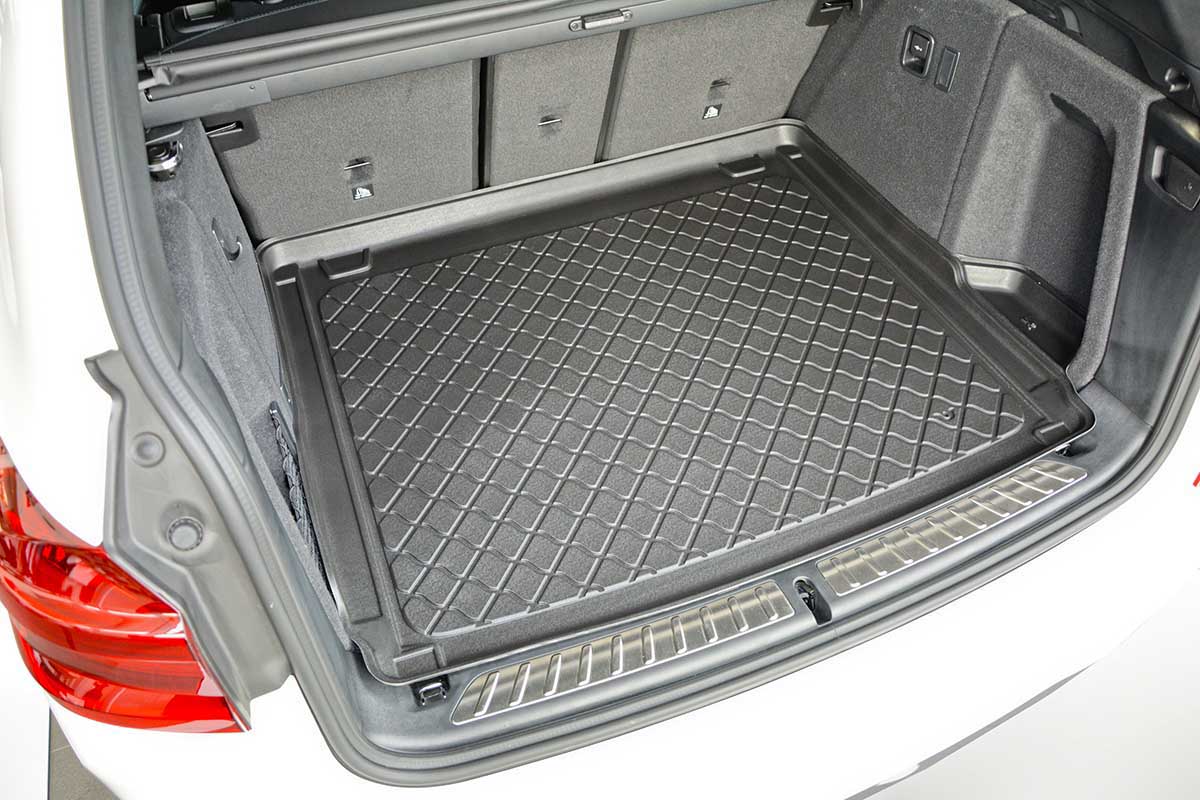 Modelinis bagažinės kilimėlis BMW iX3 (2021➝) paaukštintais kraštais (Netinka Hybrid) - Image 5