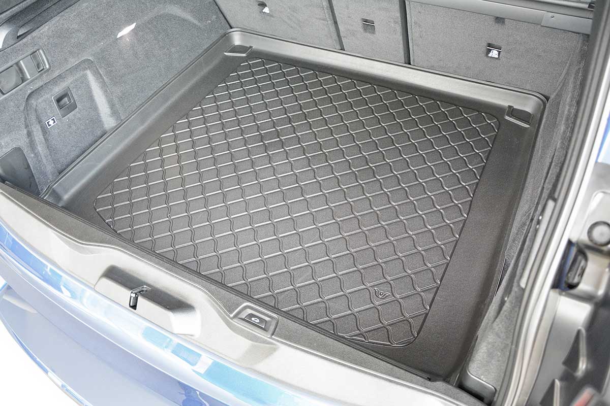 Modelinis bagažinės kilimėlis BMW X5 G05 (2018➝) paaukštintais kraštais - Image 4