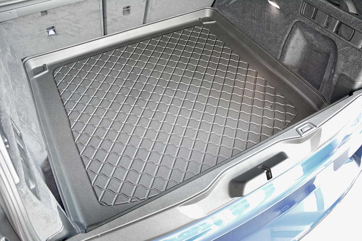Modelinis bagažinės kilimėlis BMW X5 G05 (2018➝) paaukštintais kraštais - Image 5