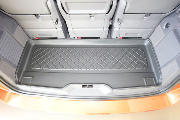 Modelinis bagažinės kilimėlis VOLKSWAGEN Multivan (T7) (2021→) (L1 Trumpa bazė) - Image 4