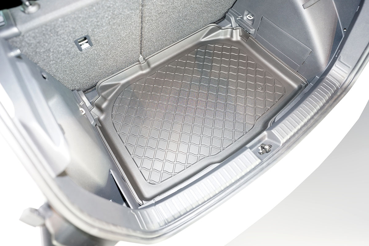 Modelinis bagažinės kilimėlis Škoda Fabia IV (2021➝) Hatchback 5 durų paaukštintais kraštais - Image 5