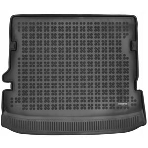 Guminis bagažinės kilimėlis Toyota Highlander IV (2020➝) XU70 Hybrid 7 vietų su nulenkta 3 eile