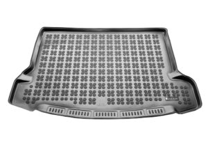 Guminis bagažinės kilimėlis Nissan X-Trail III T32 (2014-2017) Pre-Facelift 7 vietų su nulenkta 3 eile
