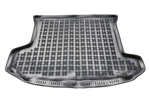 Guminis bagažinės kilimėlis Škoda Kodiaq (2017➝) 7 vietų su nulenkta 3 eile