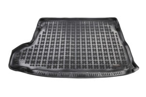 Guminis bagažinės kilimėlis Toyota Highlander III (2013-2020) Hybrid 7 vietų su nulenkta 3 eile