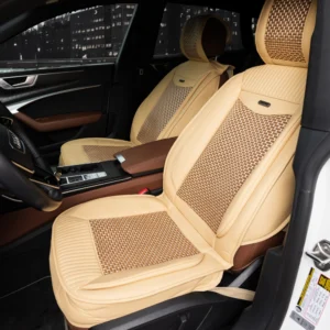 CARPE HARMONY FLEX Biežinė – Kombinuoti automobilių sėdynių užvalkalai eko oda + medžiaga (Priekis + Galas)
