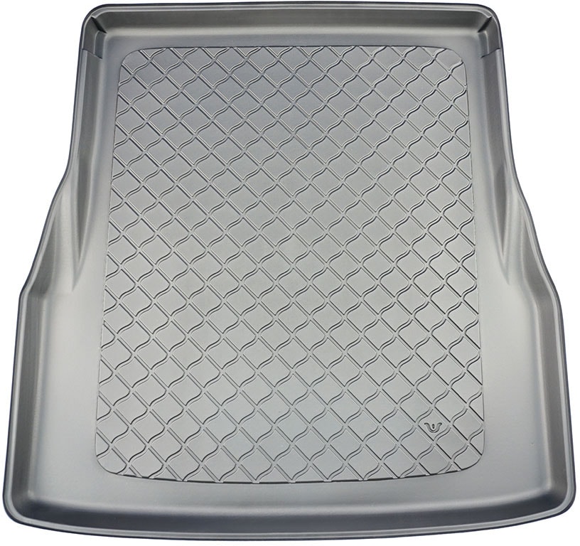 Modelinis bagažinės kilimėlis Mercedes EQS V297 (electric) (2021➝) paaukštintais kraštais