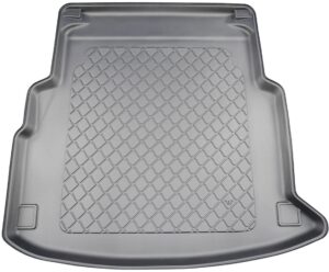 Modelinis bagažinės kilimėlis Mercedes E-klasė W214 Sedanas (Netinka Plug-in Hybrid) (2023➝) paaukštintais kraštais