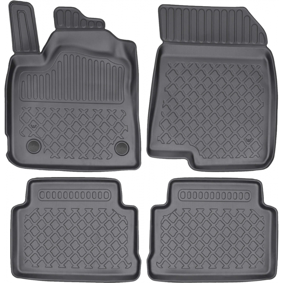 Modeliniai guminiai kilimėliai Dacia Jogger (2022➝) su borteliais