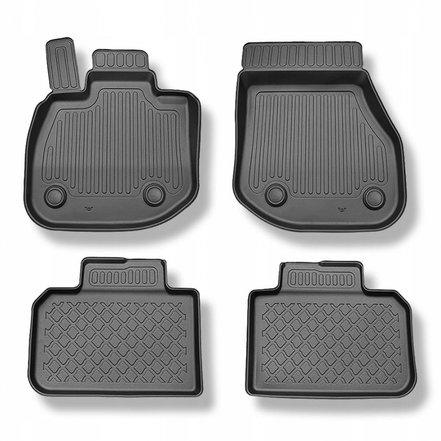 Modeliniai guminiai kilimėliai BMW iX1 U11 (2022➝) Electric su borteliais