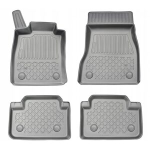 Modeliniai guminiai kilimėliai BMW 5 serija G60 G61 (2023➝) Sedanas Universalas su borteliais